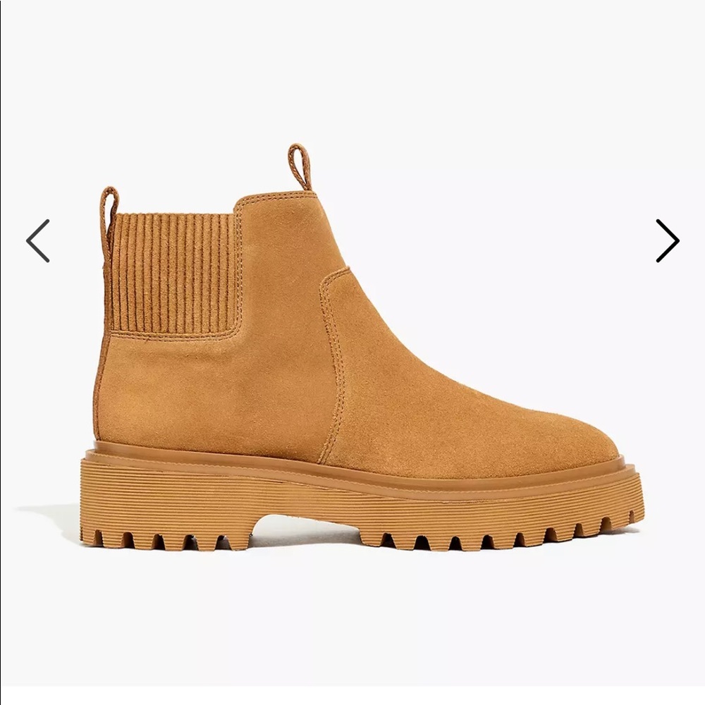 Madewell pull on Chelsea boot in suede - Picture 5 of 10